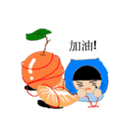 Scholar＆oranges（個別スタンプ：1）