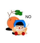 Scholar＆oranges（個別スタンプ：3）