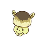 Straw mushroom Won Won(Mid-Autumn)（個別スタンプ：12）