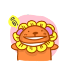 orange Bear puppet 2（個別スタンプ：34）