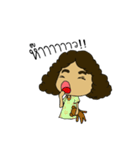 little girl N'hyoy（個別スタンプ：3）