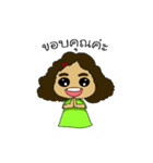 little girl N'hyoy（個別スタンプ：6）