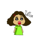 little girl N'hyoy（個別スタンプ：14）