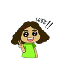 little girl N'hyoy（個別スタンプ：25）