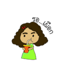 little girl N'hyoy（個別スタンプ：34）