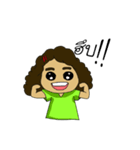little girl N'hyoy（個別スタンプ：36）