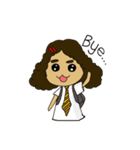 little girl N'hyoy（個別スタンプ：38）