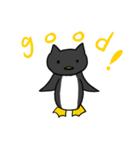 Penguin cat（個別スタンプ：32）