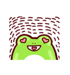 ラッキーカエル（個別スタンプ：33）