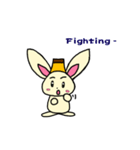 Pudding Pudding rabbit（個別スタンプ：26）