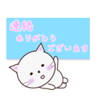 言葉遣いが丁寧なネコさん（個別スタンプ：6）