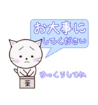 言葉遣いが丁寧なネコさん（個別スタンプ：31）