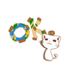 ダンにゃん（個別スタンプ：3）