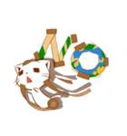 ダンにゃん（個別スタンプ：4）