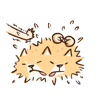 Dog and hand（個別スタンプ：20）