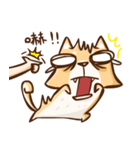 Dog and hand（個別スタンプ：25）