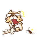 Dog and hand（個別スタンプ：26）