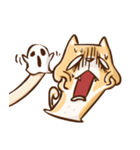 Dog and hand（個別スタンプ：27）