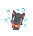 クロネコにゃん太郎（個別スタンプ：19）
