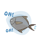 Fish market Fish Man（個別スタンプ：16）
