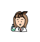 Scientist story version 1（個別スタンプ：4）