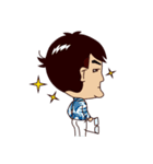 Stupid Hair Boy（個別スタンプ：15）