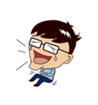 Stupid Hair Boy（個別スタンプ：18）