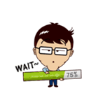 Stupid Hair Boy（個別スタンプ：19）