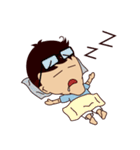 Stupid Hair Boy（個別スタンプ：24）