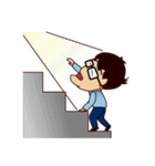 Stupid Hair Boy（個別スタンプ：25）