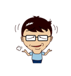 Stupid Hair Boy（個別スタンプ：27）