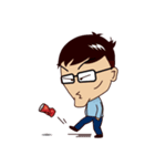 Stupid Hair Boy（個別スタンプ：28）