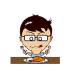 Stupid Hair Boy（個別スタンプ：31）