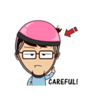 Stupid Hair Boy（個別スタンプ：35）
