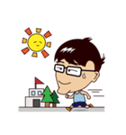Stupid Hair Boy（個別スタンプ：37）