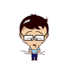 Stupid Hair Boy（個別スタンプ：39）
