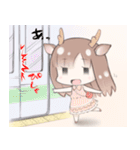 獣耳女の子スタンプ（個別スタンプ：9）