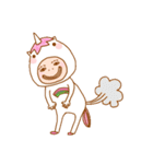 man in the unicorn suit（個別スタンプ：8）