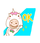 man in the unicorn suit（個別スタンプ：13）