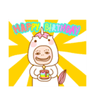 man in the unicorn suit（個別スタンプ：14）