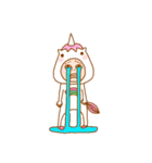 man in the unicorn suit（個別スタンプ：16）