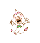 man in the unicorn suit（個別スタンプ：17）