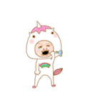man in the unicorn suit（個別スタンプ：22）