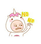 man in the unicorn suit（個別スタンプ：26）