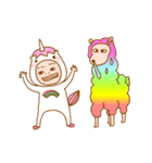 man in the unicorn suit（個別スタンプ：30）