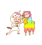 man in the unicorn suit（個別スタンプ：32）
