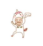man in the unicorn suit（個別スタンプ：36）