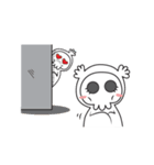 POCU (Si Pocong Unyu)（個別スタンプ：9）