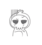 POCU (Si Pocong Unyu)（個別スタンプ：35）