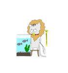 ねこ科。（個別スタンプ：3）